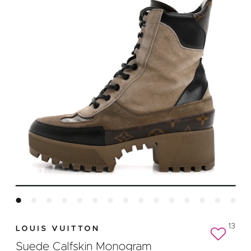 Louis Vuitton Laureate Platform Desert Boots